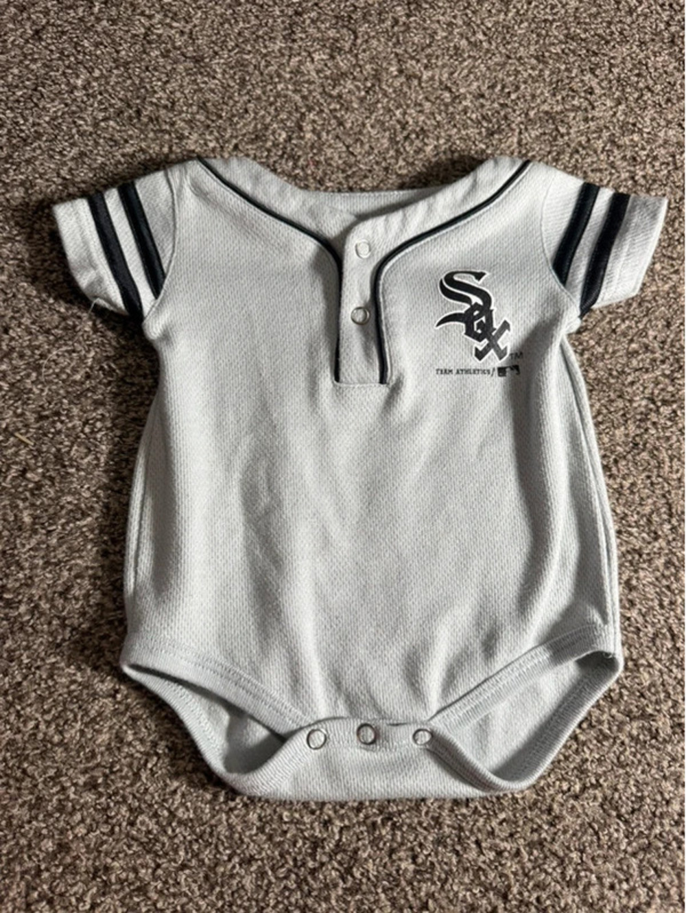 Chicago White Sox Baby 0-3M MLB Baseball Jersey Bodysuit Genuine Merchandise